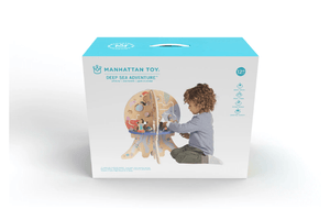 Deep Sea Adventure, Manhattan Toy, Manhattan Toy toys, wooden play adventure set, best toys for 1 year olds, best baby gift, baby gift registry ideas, The Montessori Room, Toronto, Ontario, Canada, busy board, busy toys, activity centre