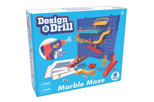 Design and Drill Marble Maze - The Montessori Room, Educational Insights, Toronto, Ontario, Canada, Marble maze, construction sets, best toys for 5 year olds, best gifts for 5 year olds, toys with drills, building sets