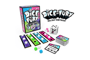 Dice of Fury, educational insights game, best family board games for all ages, best games for family game night, dice of fury, math games for kids, best games for a 7, 8, 9 year old, Toronto, Canada