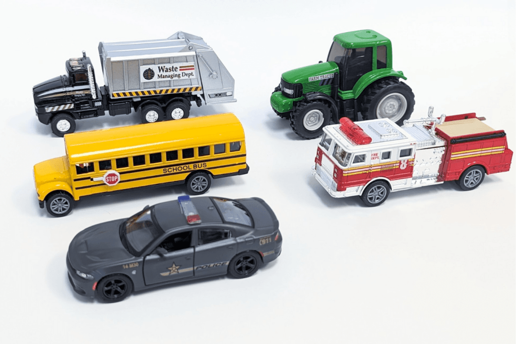 Toy cars best sale and trucks