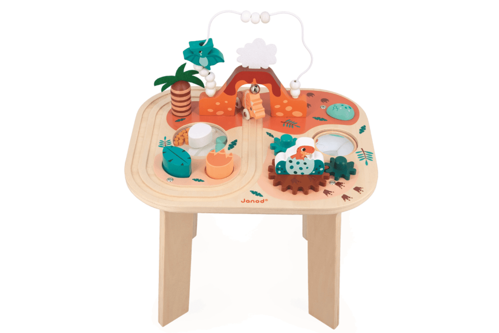 Dino Wooden Activity Table I The Montessori Room