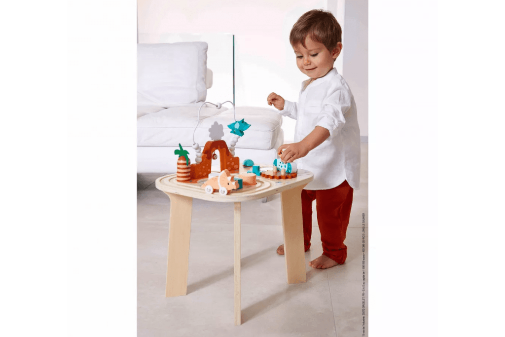 Dino Wooden Activity Table I The Montessori Room