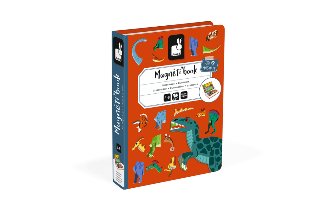 Janod - Magnéti'book Animaux, 30 magnets