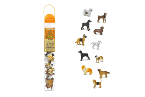 Safari LTD, Toobs Canada, TOOBS Toronto, Dogs Toob Toronto, Chiens TOOB, animal figurines, travel toys, small dog figurines, how to learn about the different dog breeds, educational toys, Toronto, Canada