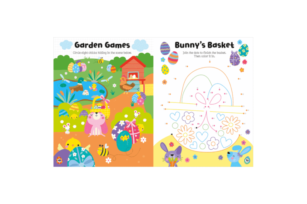 Shiny Stickers Easter Activity Book