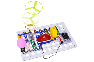 Snap Circuits Jr. Select SC-130 Electronics Exploration Kit | Over 130 Projects | Full Color Project Manual | 30+ Parts | STEM Educational Toys for Kids 8+, STEM Kits, STEAM Kits for kids, teach children about electricity, teach kids about technology, best educational gifts for older kid, Toronto, Canada