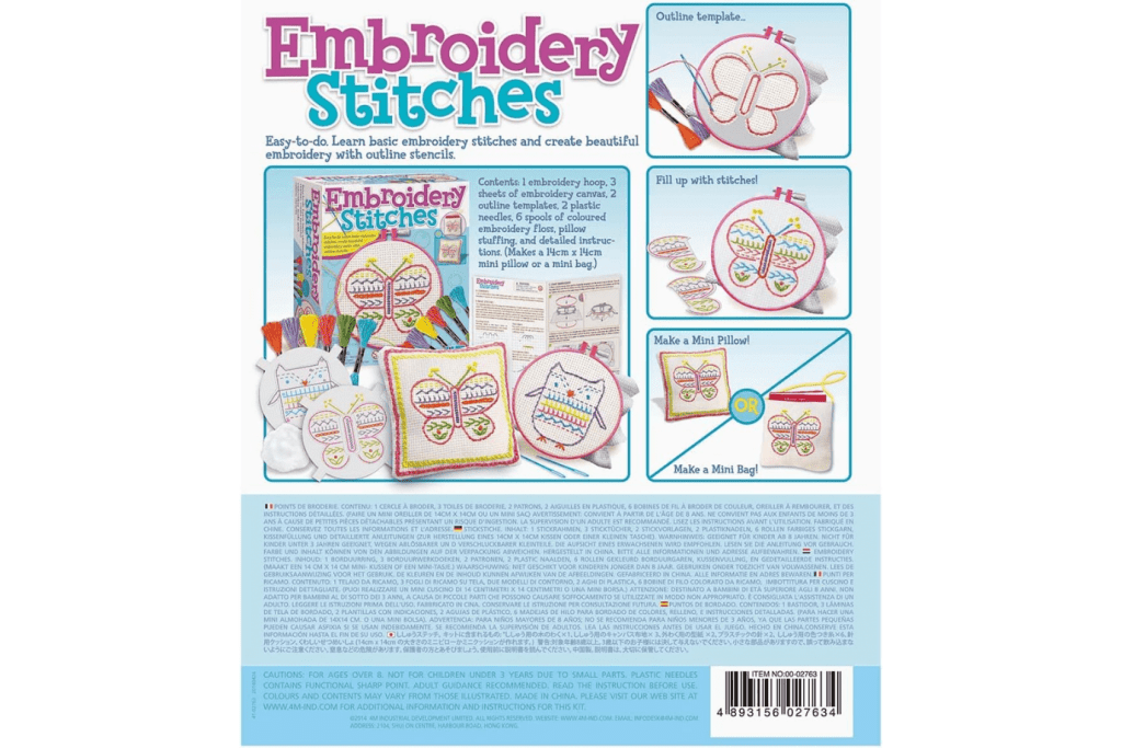 Embroidery Stitching Kit