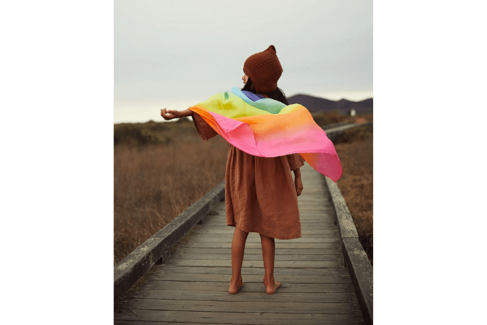 Playsilks by Sarah's Silks - The Montessori Room, Toronto, Ontario, Canada, Sarah's Silks, playsilks, best playsilks, open-ended toys, best open-ended toys, imaginative toys, imagination, best gifts for kids, silk, play fabrics, play scarves, scarves for kids, enchanted playsilks