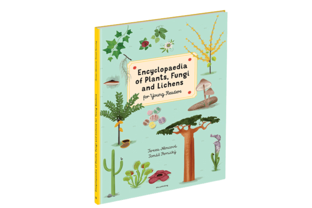 Encyclopedia of Plants, Fungi and Lichens for Young Readers, books for plant lovers, best books for campers, children&#39;s books, best book for 6 year olds, best book for 7 year olds, best book for 8 year olds, best book for 9 year olds.