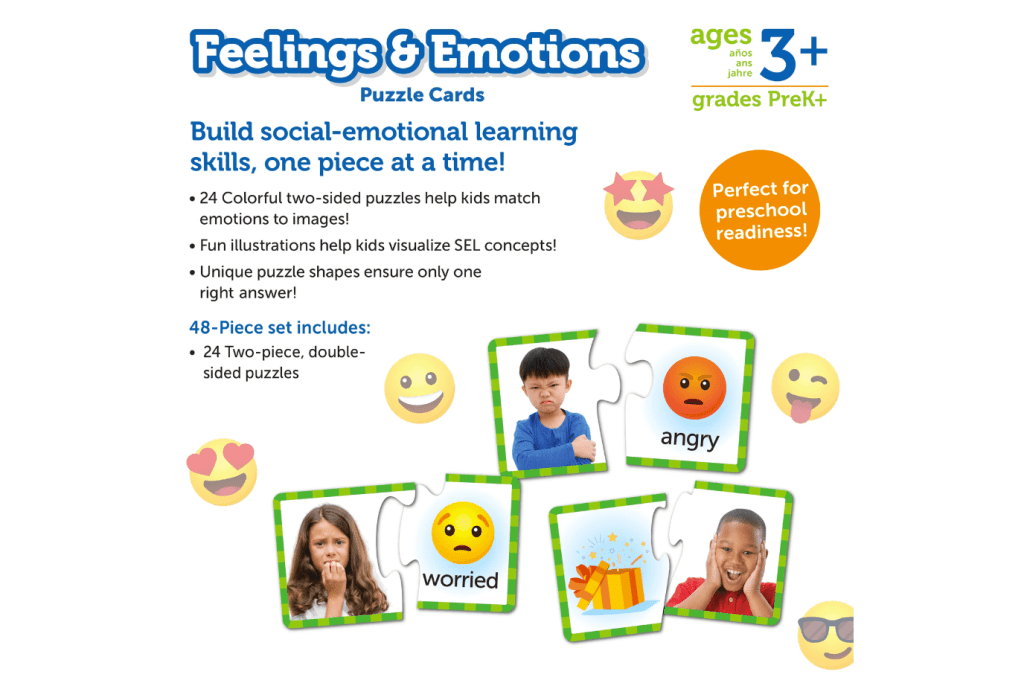 Feelings & Emotions Puzzle Cards