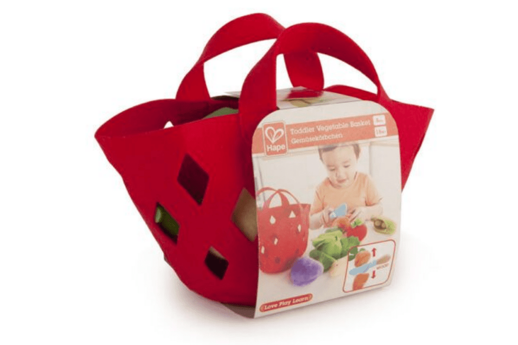 Felt Vegetable Basket by Hape