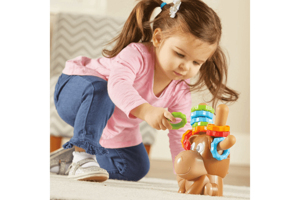 Fine Motor Moose Ring Sorter