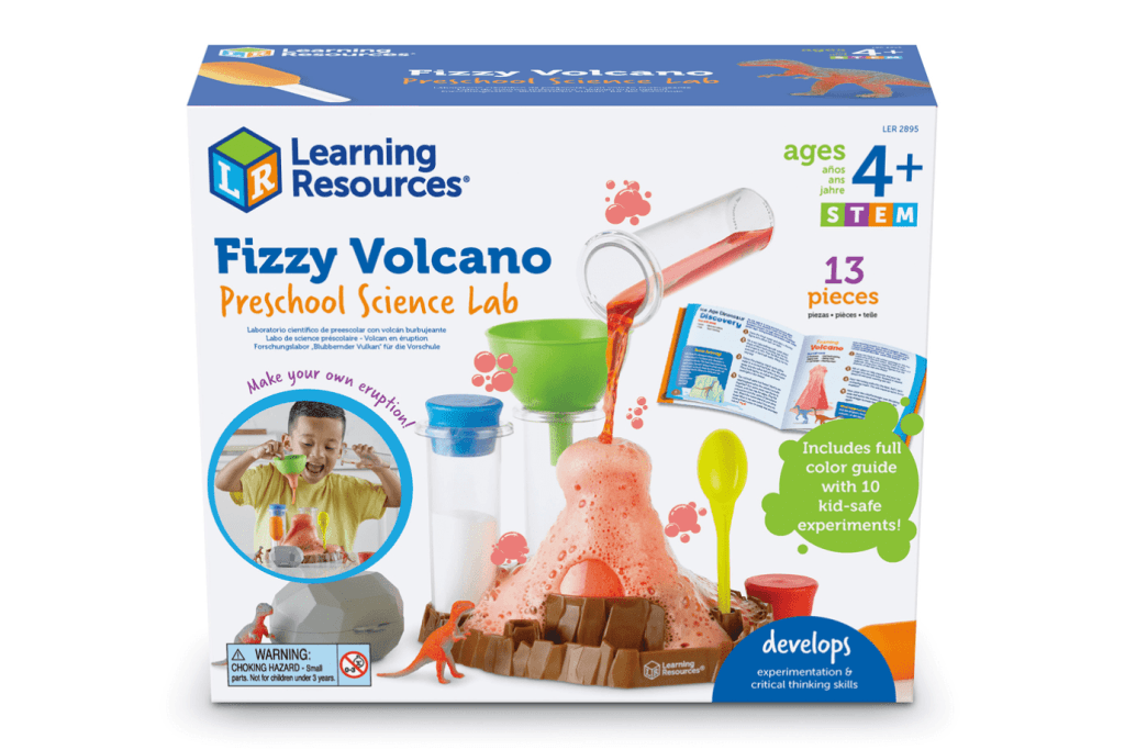 Fizzy Volcano Preschool Lab