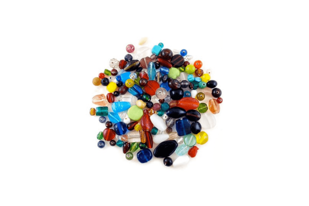 Large glass 2025 beads for crafts