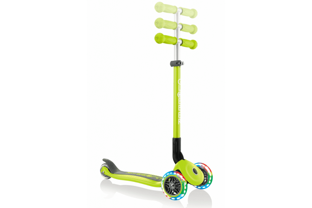 Scooter with LED Wheels: PRIMO FOLDABLE PLUS LIGHTS – Globber