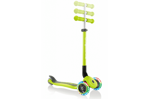 【箱付・未使用】GLOBBER PRIMO foldable lightsブルー Foldable 3-wheel Scooter: PRIMO FOLDABLE LIGHTS – Globber
