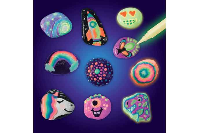 Glow in the Dark Rock Painting Kit