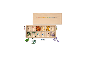 Grapat Wood Mix and Match buy in store, wooden loose parts, loose parts play, learn chromatic scale of colours kids, sorting activities for kids, teach colours, Toronto, Canada