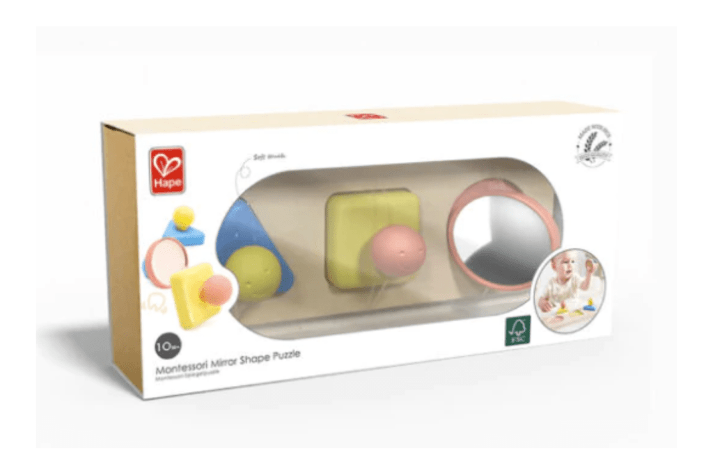 Hape Mirror Shape Puzzle I The Montessori Room