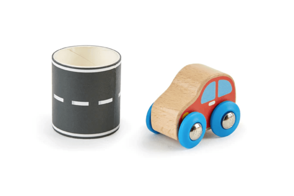 Wooden cheap car roll