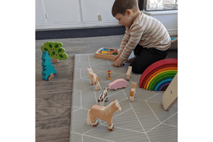 Holztiger Farm Dog - The Montessori Room