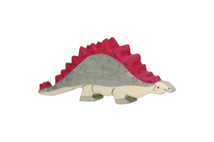 Holztiger Stegosaurus - The Montessori Room, Toronto, Ontario, Canada, Holztiger, dinosaurs, wooden dinosaurs, wooden animals, wooden animal figures, high quality toys, open ended toys, imaginative toys, educational toys