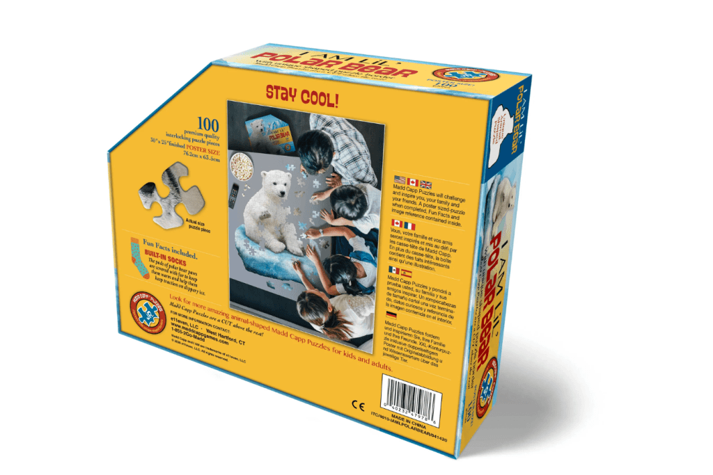 I Am A Polar Bear Puzzle - 100 Pieces
