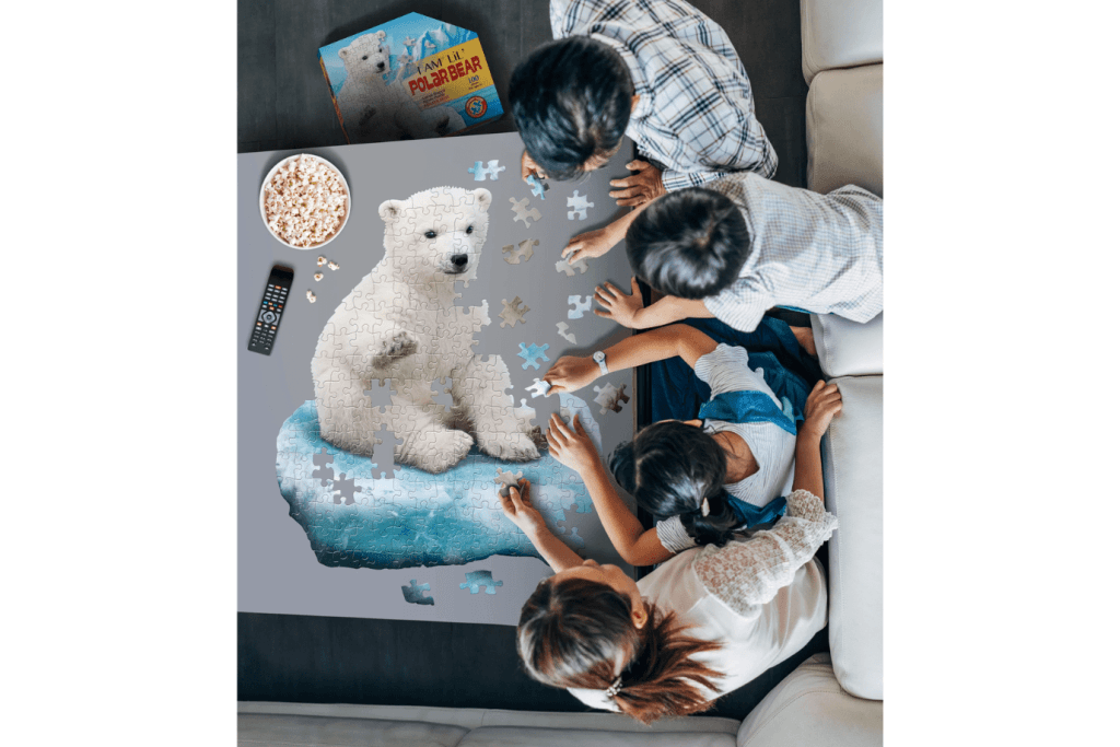 I Am A Polar Bear Puzzle - 100 Pieces