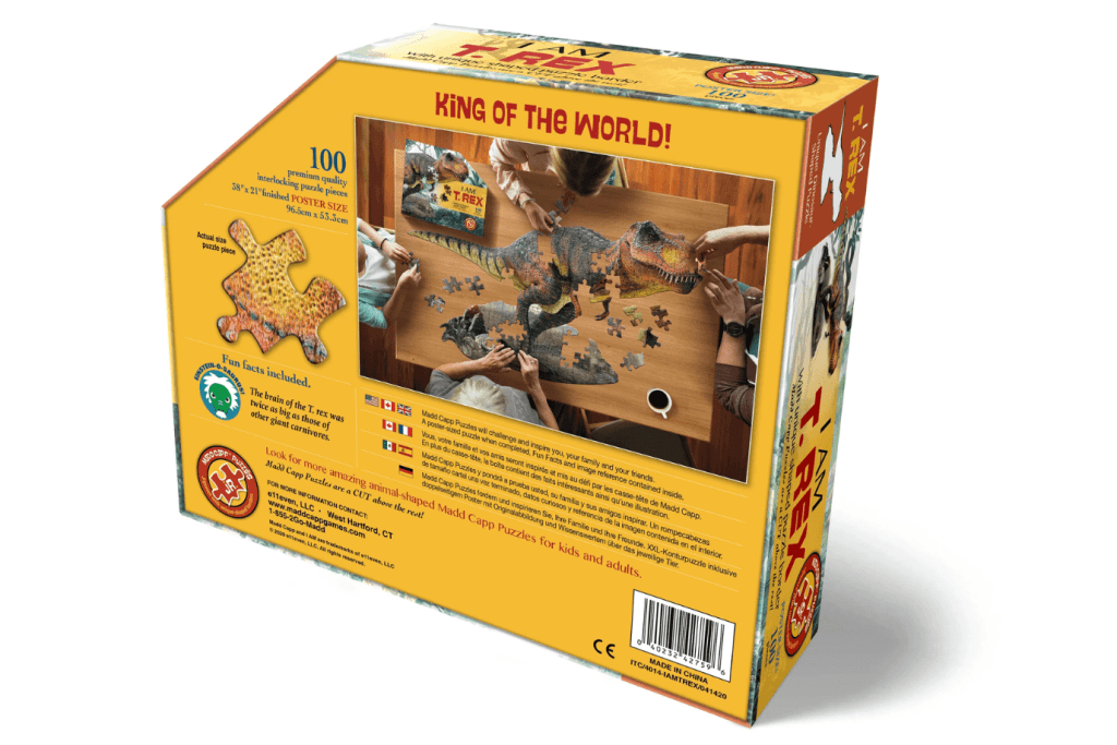 I Am A T-Rex Puzzle - 100 Pieces