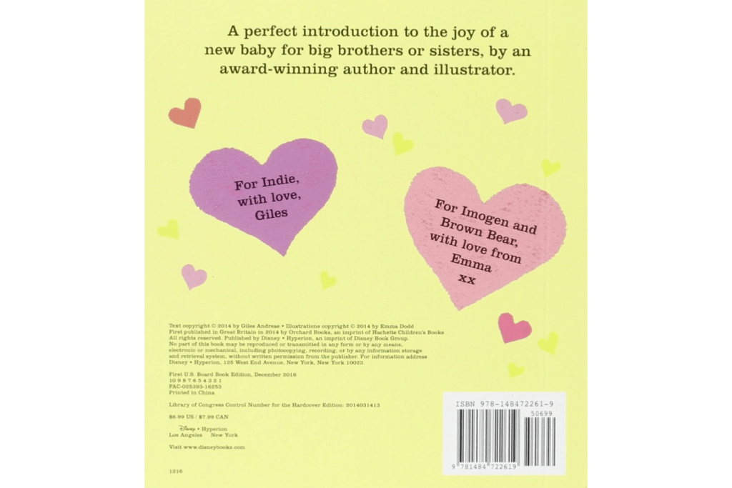 I Love You, Baby By Giles Andreae [Board book]