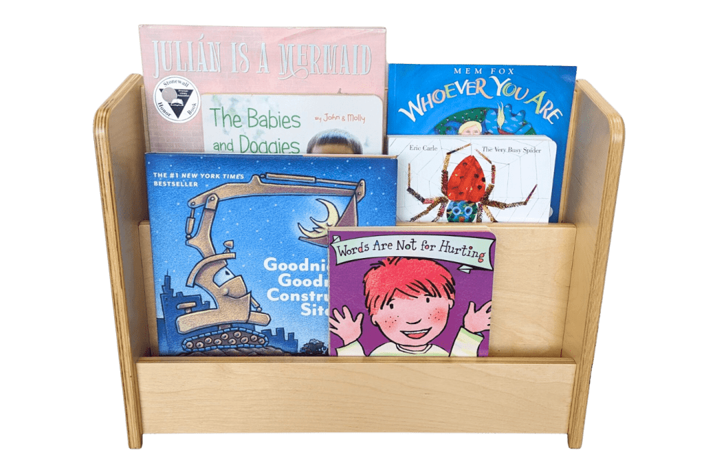 Infant-Toddler Montessori Book Display