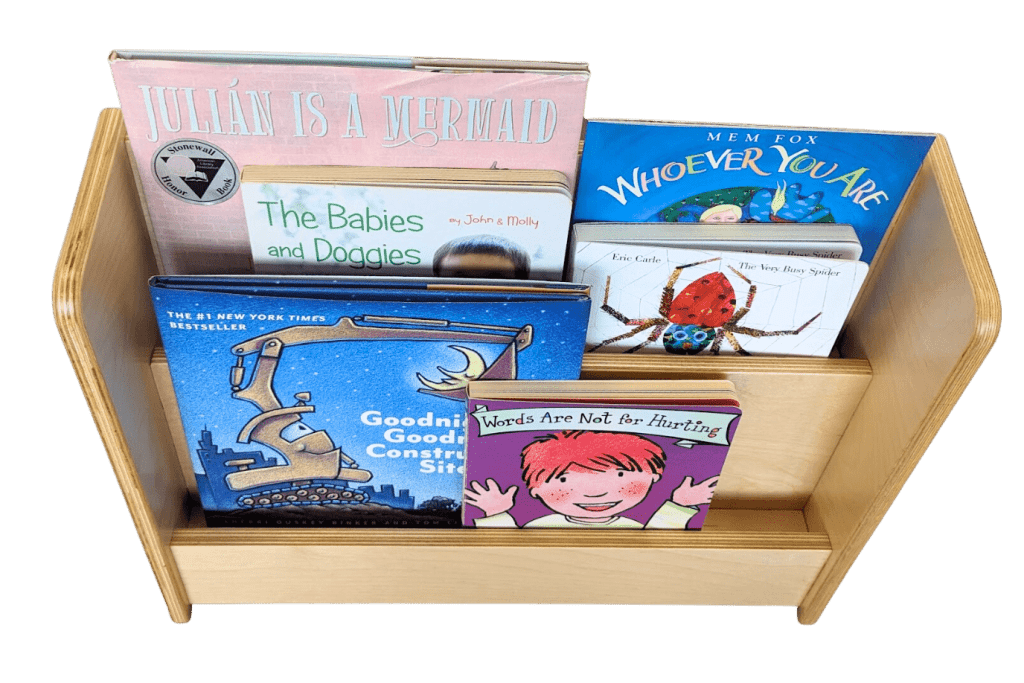 Infant-Toddler Montessori Book Display