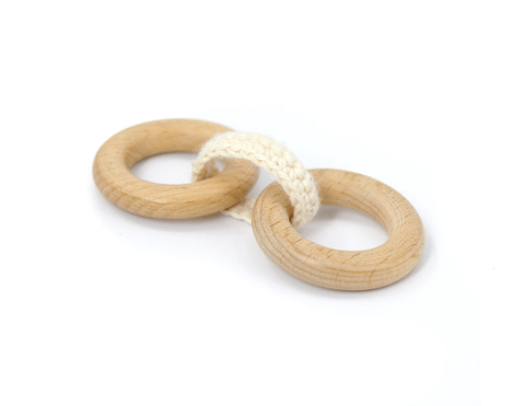 Interlocking Rings Montessori Grasping Material, Montessori infant material, Toronto, Canada