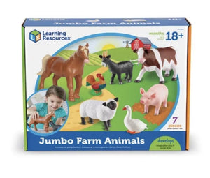 Jumbo Farm Animals - The Montessori Room- Learning Resources