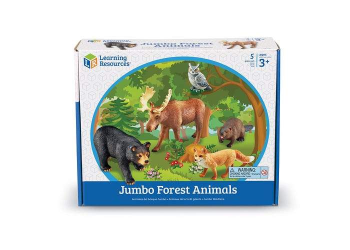 Learning Resources Jumbo Forest Animals - The Montessori Room