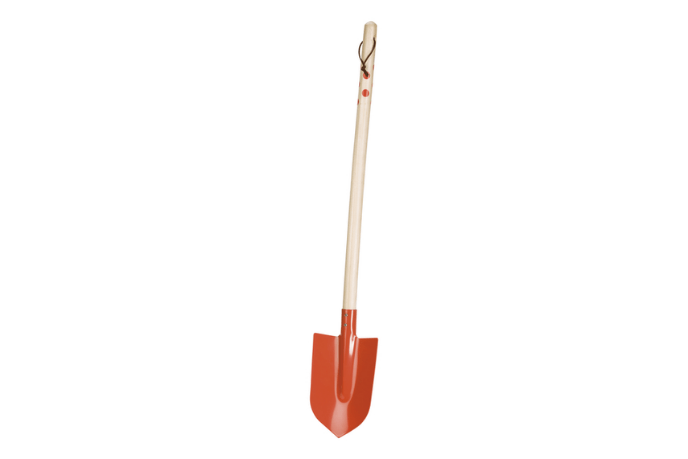 Kids Garden Shovel - The Montessori Room, Toysmith, Beetle and Bee, children's shovel, toddler shovel, spring tools for kids, garden tools for kids, wooden shovel, Toronto, Ontario, Canada, Montessori practical life materials, Montessori practical life activities, gardening shovel