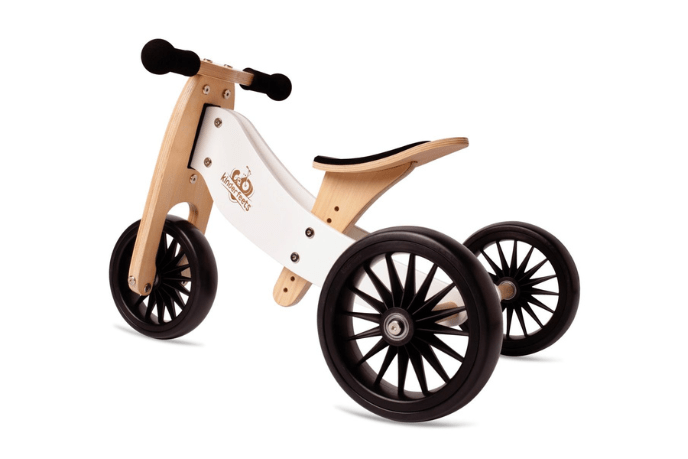 Kinderfeets Tiny Tot PLUS Trike - White Kinderfeets Tiny Tot PLUS Trike - White