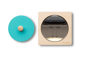 Large Circle Puzzle With Mirror