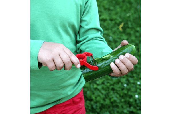 Adventures in Peeling - Vegetable Peelers For Kids + Montessori