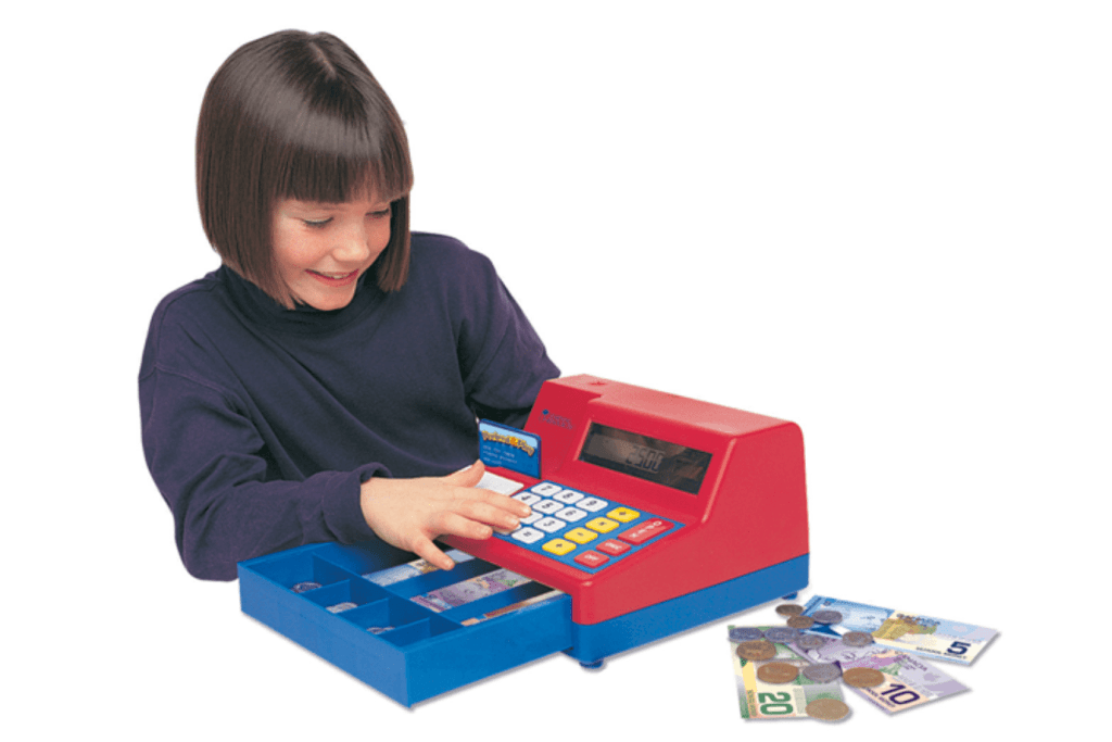 Learning resources pretend and play teaching cash register online