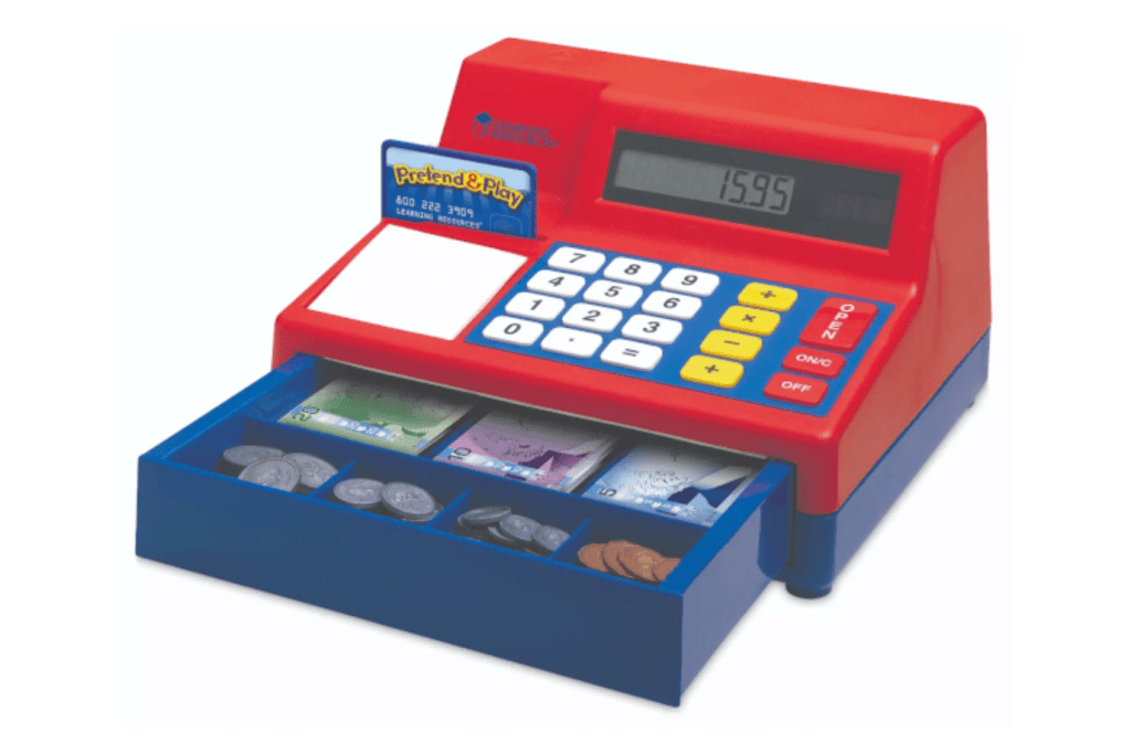 Learning resources cash register money hotsell