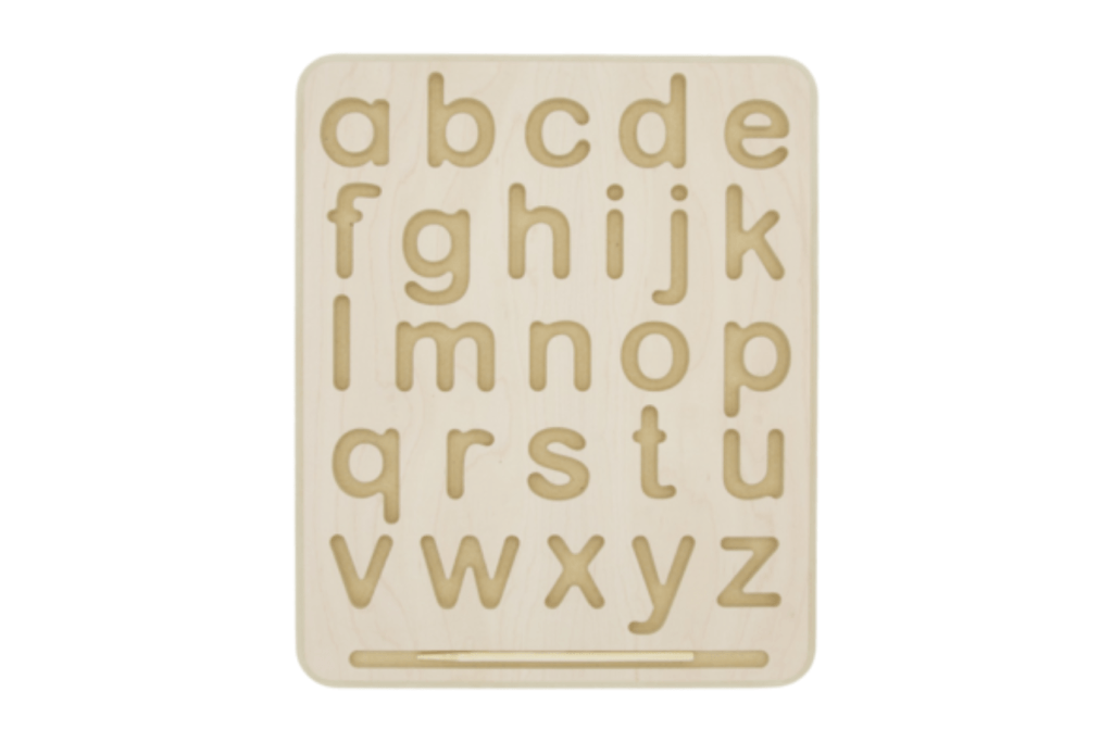 Montessori Tracing Board Uppercase Letters: Montessori Early Learning