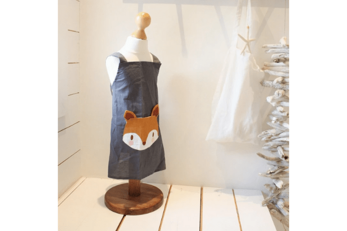 Linen Apron - The Montessori Room