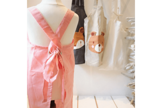 Linen Apron - The Montessori Room