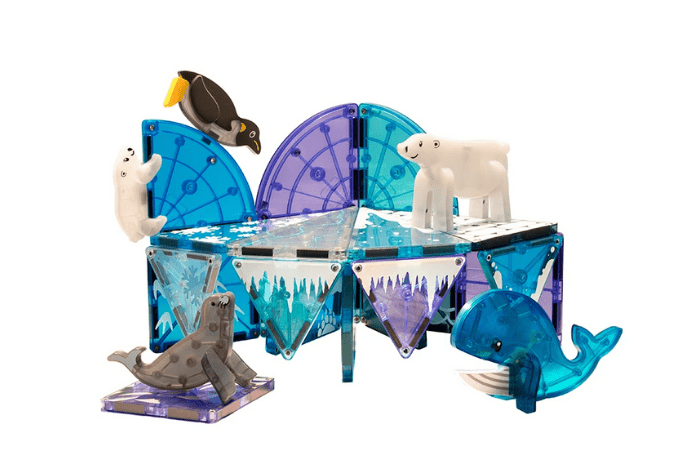 Magna-Tiles® Arctic Animals 25-Piece Set - The Montessori Room