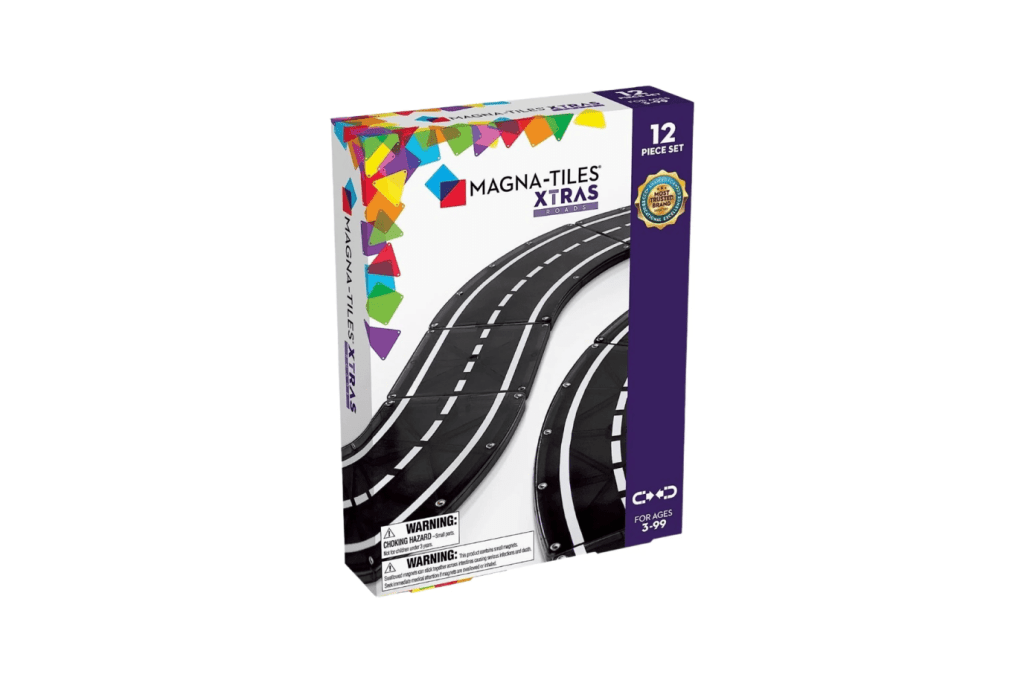 Magna Tiles XTRAS Roads 12 Piece Set