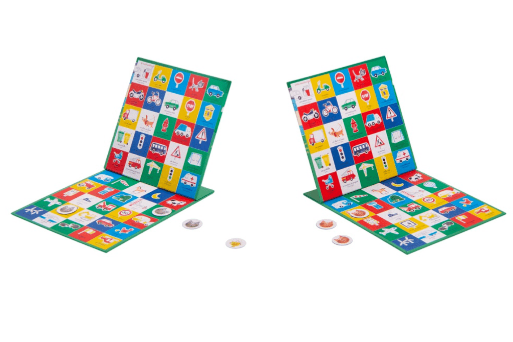 Magnetic games for shop kids