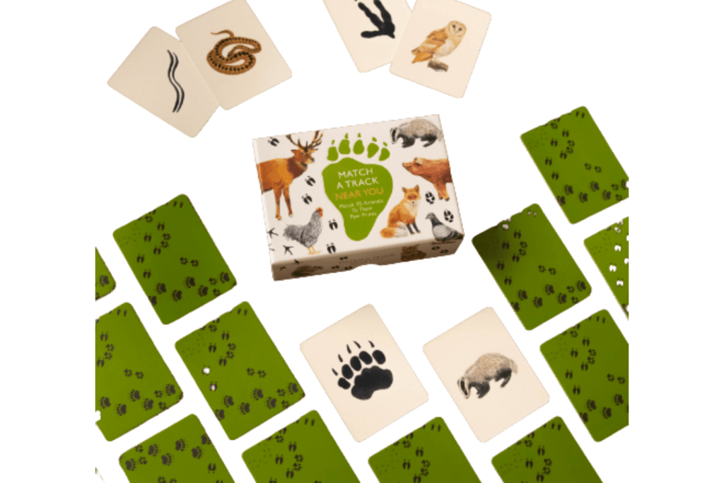 Match A Track Near You, games for nature lovers, sequel to best-selling match a track, games for 4 year olds, games for 5 year olds, games about animals, games for 6 year olds.