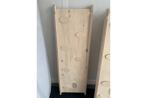 Montessori Climbing Ramp - Wood Imperfections