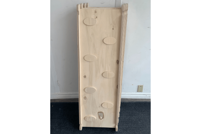 Montessori Climbing Ramp - Wood Imperfections